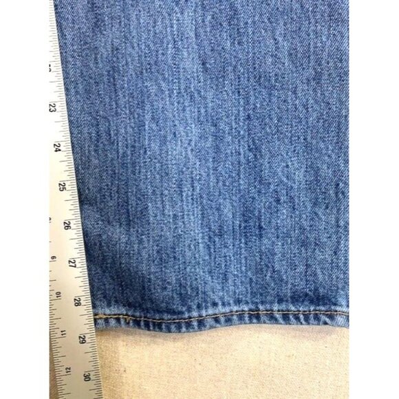 Levis 501XX Original Fit Button-Fly Jeans W34 L29 Blue Straight Leg Button Fly - Picture 7 of 12